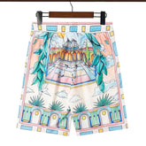 Casablanca Multi Color Printed Short #357